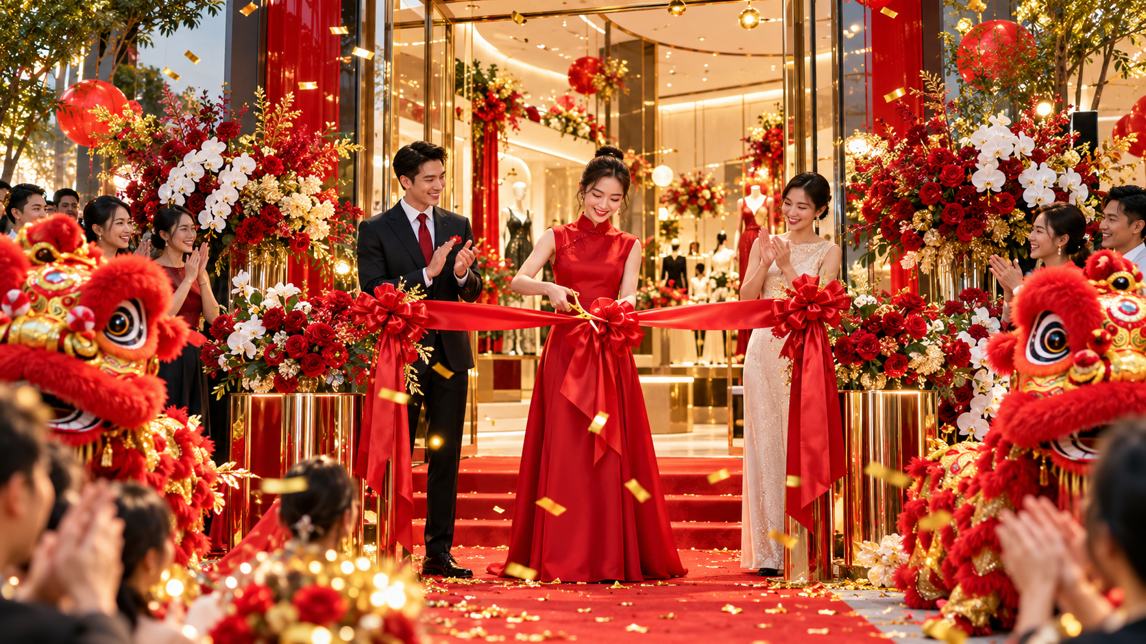 Landing Page Khai trương